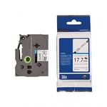 Brother HSe-241 Cinta termoretráctil negro sobre blanco 18 mm | BROHSE241