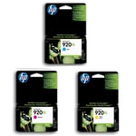 HP Pack Ahorro HP920XL 3 x colores (SD532AE) | HPBR920XL