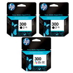 HP 300 (SD518AE) Pack cartuchos (2 negros + 1 color) | HPB-SD518AE