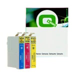 Q-Nomic T1286 Pack 3 Cartuchos de tinta colores 1282/3/4 | QNB-T1286