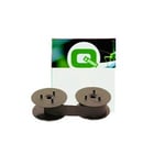 Q-Nomic M-310 / EP-102 Cinta negra y roja | QNM-310