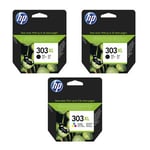 HP 303XL (3YN10AE) Pack 2 cartuchos negros + 1 color | HP3YN10AEC