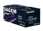 Sagem CTR33 toner negro | SAG-CTR33