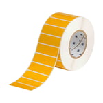Brady THT-18-423-3-YL etiqueta de poliéster amarillo brillante 76,20 x 25,40 mm | BRATHT-18-423-3-YL