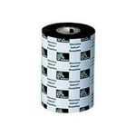 Zebra 3400 03400BK08945 cinta de cera / resina negra 89mm x 450M | ZEB03400BK08945