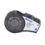 Brady M21-18-423 cinta poliéster negro sobre blanco 25,40 mm x 19,05 mm | BRAM21-18-423