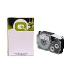 Q-Nomic XR-18X negra sobre transparente de 18 mm | QNXR18X