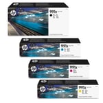 HP 991X Pack cartuchos de tinta 4 colores XL | HPB-991X