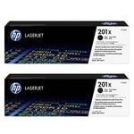 HP 201X Pack 2 toners negros (CF400X) | HPBCF400XD