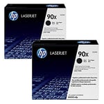 HP 90X (CE390XD) pack de 2 toners negros XL | HPB-CE390XD