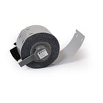 Brady M6-25x75-B7598-SV etiquetas de poliuretano plateadas 25 mm x 75 mm | BRAM6-25X75-B7598-SV
