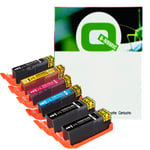 Q-Nomic Pack ahorro PGI-580XXL PGBK x2 / CLI-581XXL (2 PGBK + BK/C/M/Y) | QNB-PGI580x2CLI581