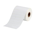 Brady BPT-5-8423-2.5 etiqueta poliéster blanco 25,40 x 12,70 mm | BRABPT-5-8423-2.5