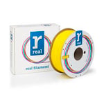 REAL 3D Filamento PLA 1,75 mm Amarillo (1 kg) | 3DREALPLA175-2009