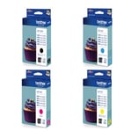 Brother LC123 Pack 4 cartuchos | BRB-LC123BCMY