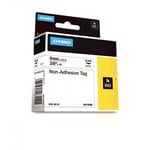 Dymo S0718360 / 18112 IND Rhino cinta no adhesiva negro sobre blanco 9 mm | DYMS0718360