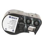 Brady M4-91-427 etiquetas de vinilo laminado negro sobre blanco/transparente 25,4 mm x 38,1 mm x 12,7 mm | BRAM4-91-427