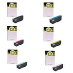 Q-Nomic 250 Pack Cartuchos de tinta 6 colores | EPSB250BKCMYLCLM