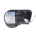 Brady MC1-1000-595-YL-BK Cinta de vinilo negro sobre amarillo 25,4 mm x 7,62 m | BRAMC1-1000-595-YL-BK