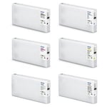 Epson T43U Pack cartucho de tinta negro + 5 colores (original) | EPSB-T43U