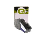 Q-Nomic M21-125-C-342 cinta termorretráctil negro sobre blanco 6,00 mm x 2,10 m | QNM21-125-C-342