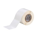 Brady THT-76-483-1 etiqueta poliéster blanco brillante 101,60 x 76,20 mm | BRATHT-76-483-1
