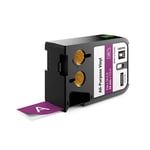 Dymo XTL 1868793 cinta de vinilo blanco sobre morado 24mm | DYM1868793