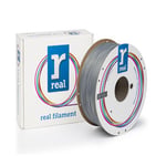 REAL 3D Filamento ABS 1,75 mm Plata (1 kg) | 3DREALABS175-2007