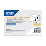 Epson C33S045736 BOPP etiqueta de alto brillo 203 mm x 68 m | EPSC33S045736