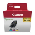Canon CLI-526 Pack Cartuchos de color | CANB-CLI526_R