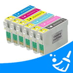 Q-Nomic Pack T0341 Limpiadores colores (C/M/Y/LC/LM/LBK) | QNB-T0341_color_clean