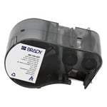 Brady M5-134-427 etiquetas de vinilo laminado negro sobre blanco/transparente 38,1 mm x 44,45 mm x 12,7 mm | BRAM5-134-427