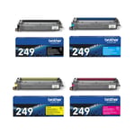 Brother TN-249CMYK pack 4 colores | BROB-TN249