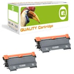 Q-nomic TN-2010 Pack doble toner negro XL | QNB-TN2010XLBK2X