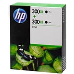 HP D8J43AE Pack 2 Cartuchos de tinta 300XL Negro | HPD8J43AE