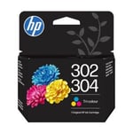 HP 302/304 (B7RT6AE) Cartucho de tinta de color | HPB7RT6AE