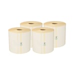 Q-Nomic 2000D 87000 etiqueta blanca 100x50mm (4 rollos) | QN87000