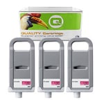 Q-Nomic PFI-703M XL Pack ahorro 3 cartuchos magenta | QNB-PFI-303M