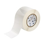Brady THT-19-483-1 etiqueta poliéster blanco brillante 76,20 mm x 50,80 mm | BRATHT-19-483-1