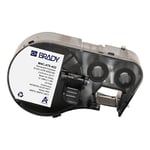 Brady M4C-475-422 etiquetas de poliéster negro sobre blanco 12,07 mm x 7,62 m | BRAM4C-475-422