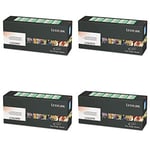 Lexmark C242X Pack 4 colores XXL | LEXB-C242X