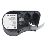 Brady M5-127-481 etiquetas de poliéster negro sobre blanco 26,67 mm x 6,35 mm | BRAM5-127-481