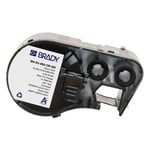 Brady M4-83-499-OR-BK etiquetas de tejido de nailon negro sobre naranja Ø 12,7 mm | BRAM4-83-499-OR-BK