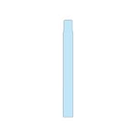 Zebra 10012713-3K adhesivas azules 25x254mm | ZEB10012713-3K