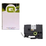 Q-Nomic HSe-251E Cinta termoretráctil negro sobre blanco 21 mm | QNHSE251E