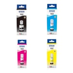 Epson 102 Pack Botellas de tinta negra + 3 colores | EPSB-102serie