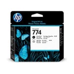HP 774 Cabezal impresión negro foto y gris claro (P2W00A) | HPP2W00A