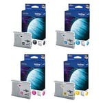 Brother LC-970 Pack 4 cartuchos | BRB-LC970BCMY