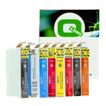 Q-Nomic Pack T087 serie (8 cartuchos de tinta) | QNB-T087serie