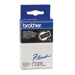Cinta Brother TC301 texto dorado sobre negro 12mm | BROTC-301